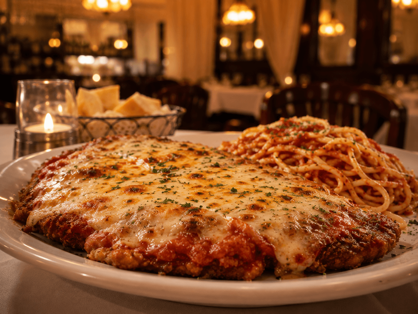 Veau Parmigiana traditionnel
